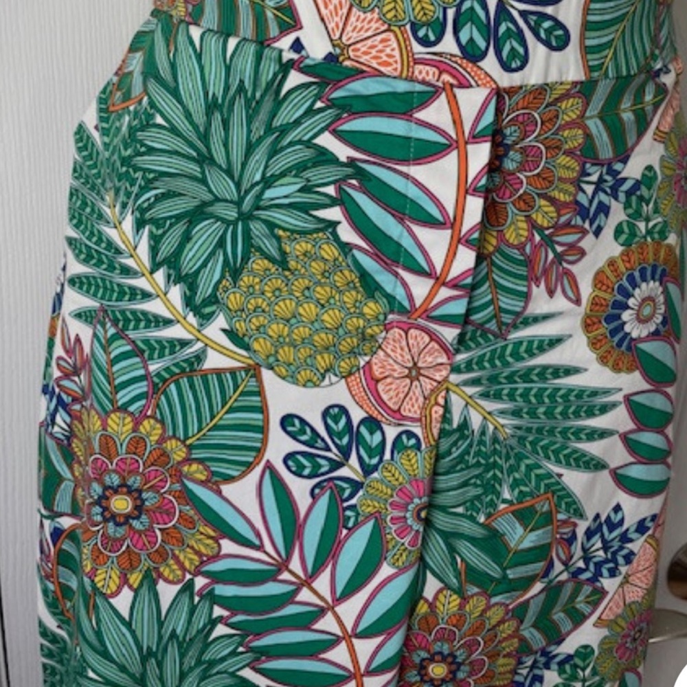 NWT Boden Pull On Danby Trousers in Tropical Paradise Floral Print Size 6 - Picture 5 of 9